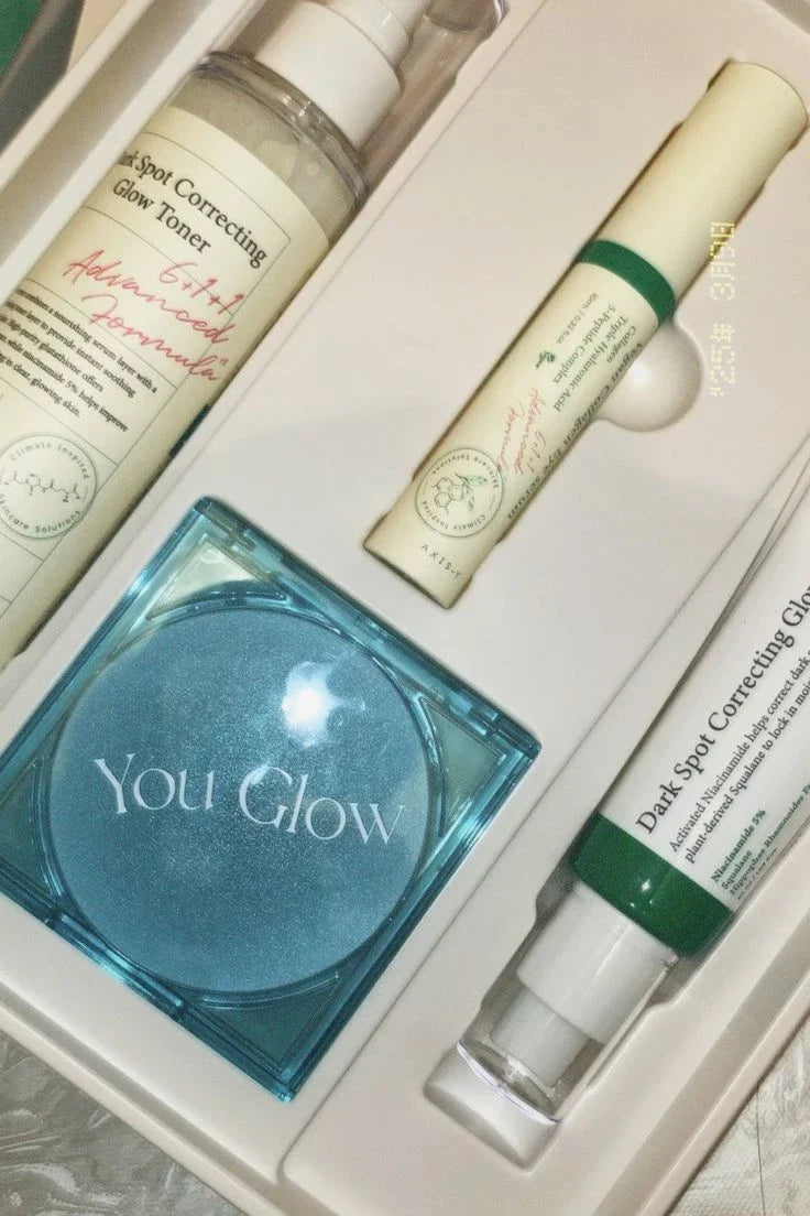 AXIS-Y & COSRX The Perfect Skincare Duo - Vitamin-Powered Radiance and Brightening Set