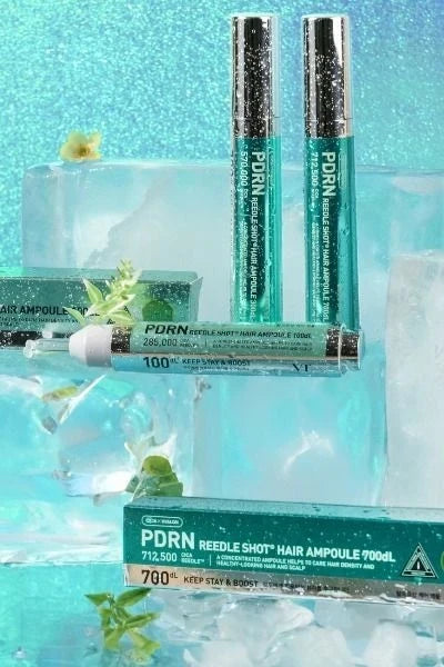 VT Cosmetics PDRN Reedle Shot Hair Ampoule (15ml) - Anti-Hair Fall & Hair Growth