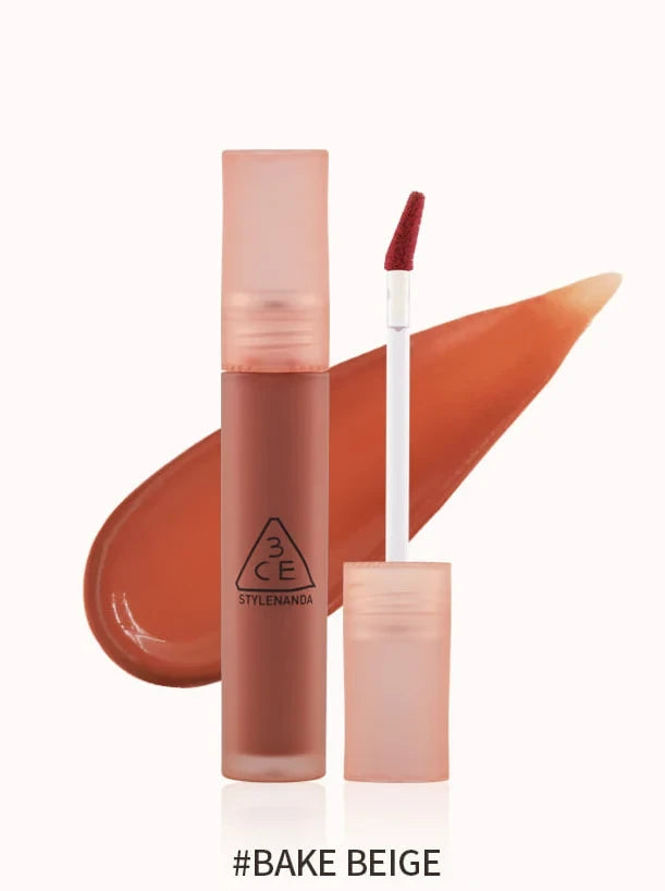 3CE Blur Water Tint Bake Beige - Long-Lasting Blur Effect Lip Stain