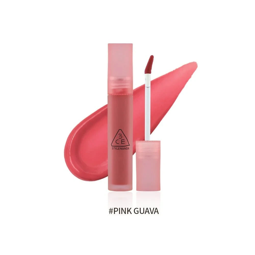3CE Blur Water Tint Pink Guava - Long-Lasting Blur Effect Lip Stain