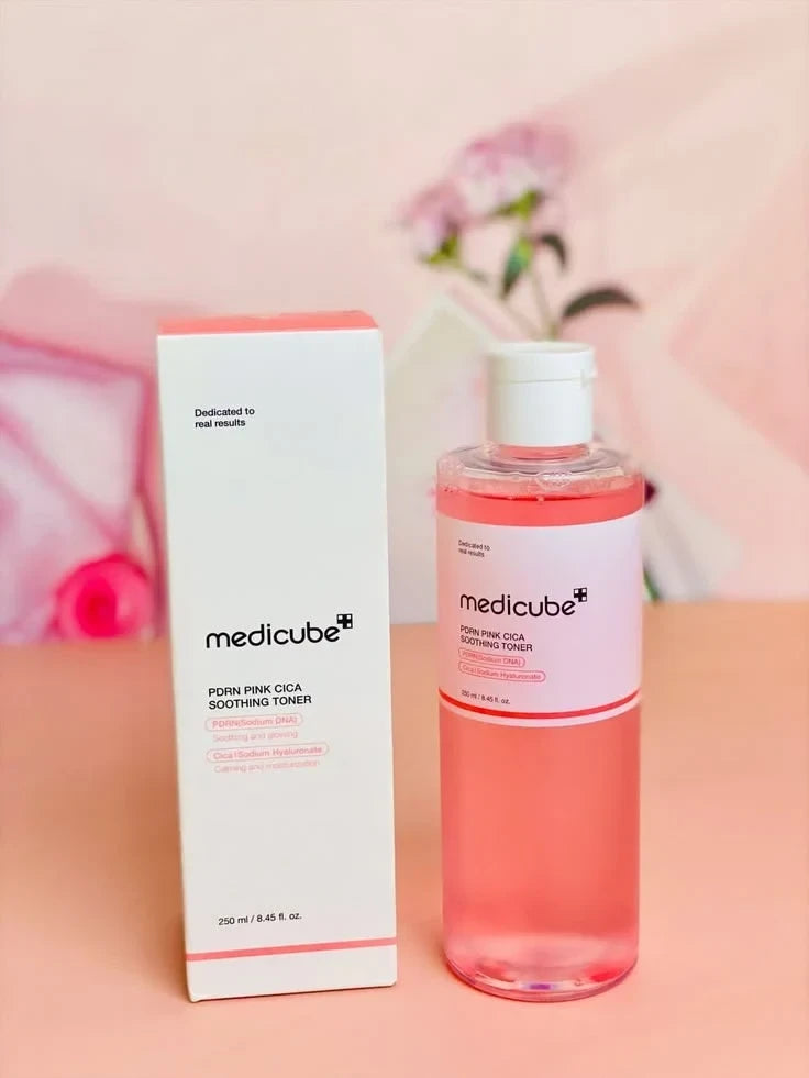 Medicube PDRN Pink Peptide Toner 150ml - Skin Regenerating & Brightening Glow Toner