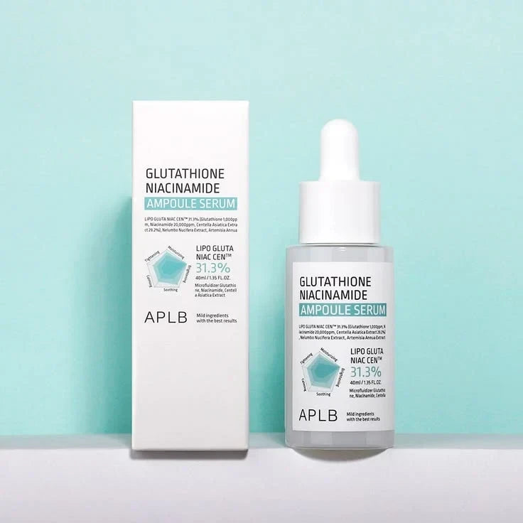 APLB Glutathione Niacinamide Ampoule - Advanced Brightening & Anti-Dark Spot Serum