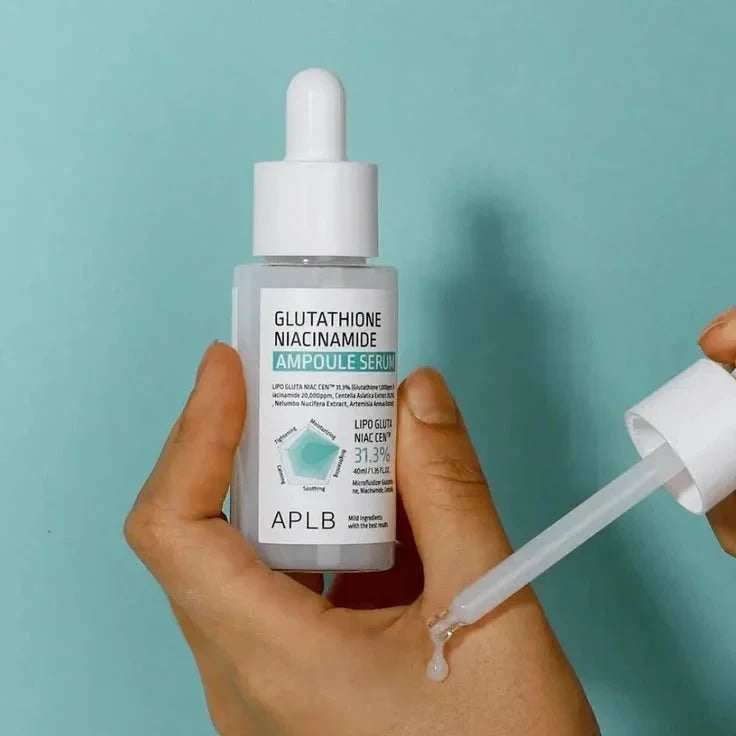 APLB Glutathione Niacinamide Ampoule - Advanced Brightening & Anti-Dark Spot Serum