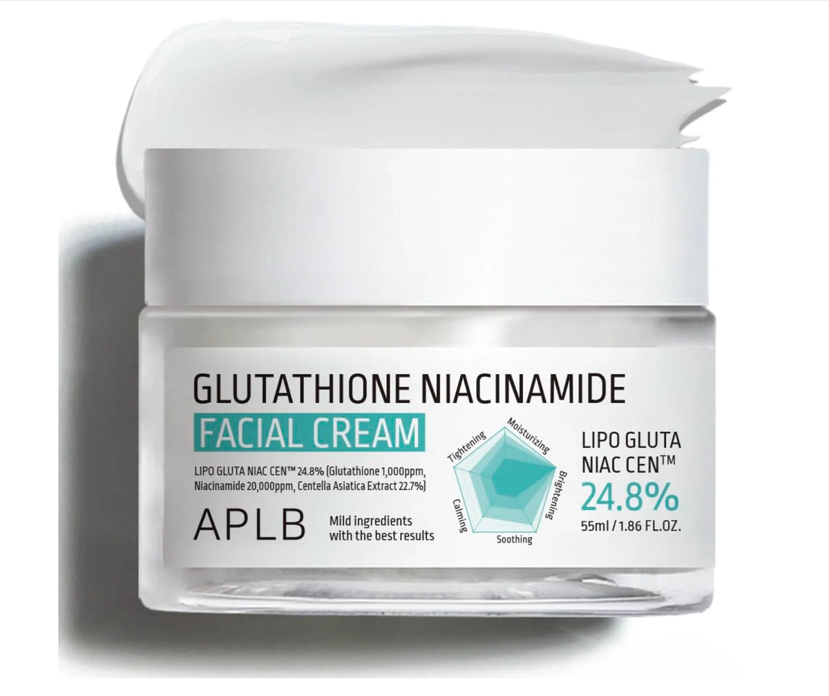 APLB Glutathione Niacinamide Facial Cream - Brightening & Dark Spot Repair Cream