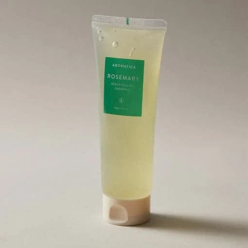 Aromatica Rosemary Root Enhancer & Scalp Scaling Shampoo - For Scalp Health & Hair Growth