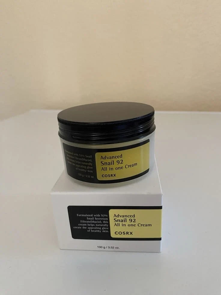 COSRX Advanced Snail 92 All In One Cream 100g - Repairing & Hydrating Snail Mucin Moisturizer