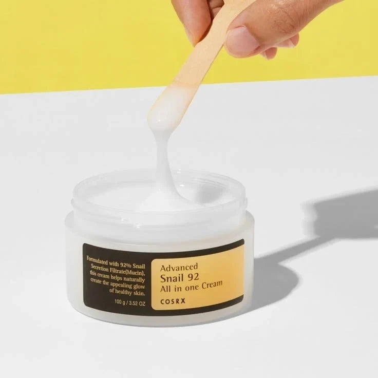 COSRX Advanced Snail 92 All In One Cream 100g - Repairing & Hydrating Snail Mucin Moisturizer