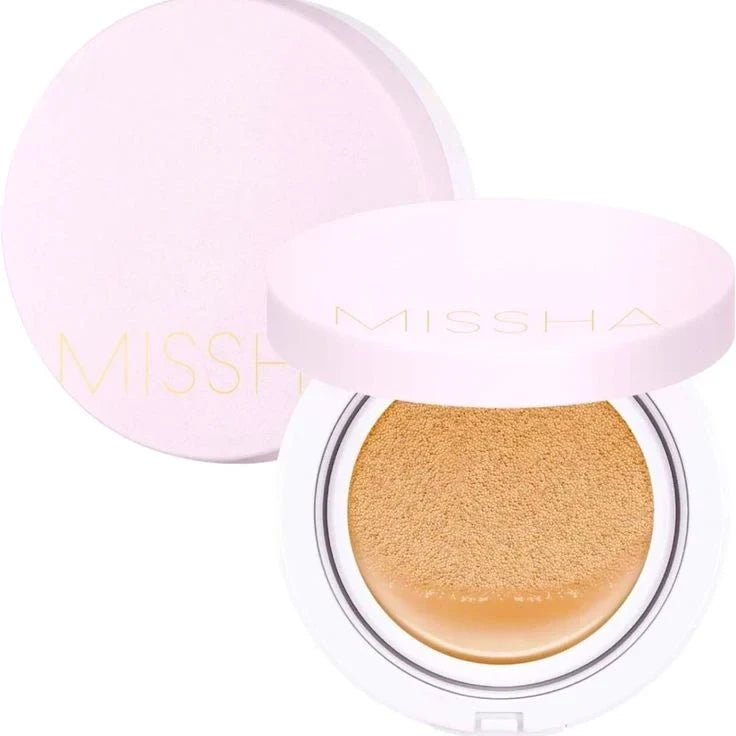 Missha Magic Cushion Cover Lasting 21 Light Beige - High Coverage Hydrating Cushion
