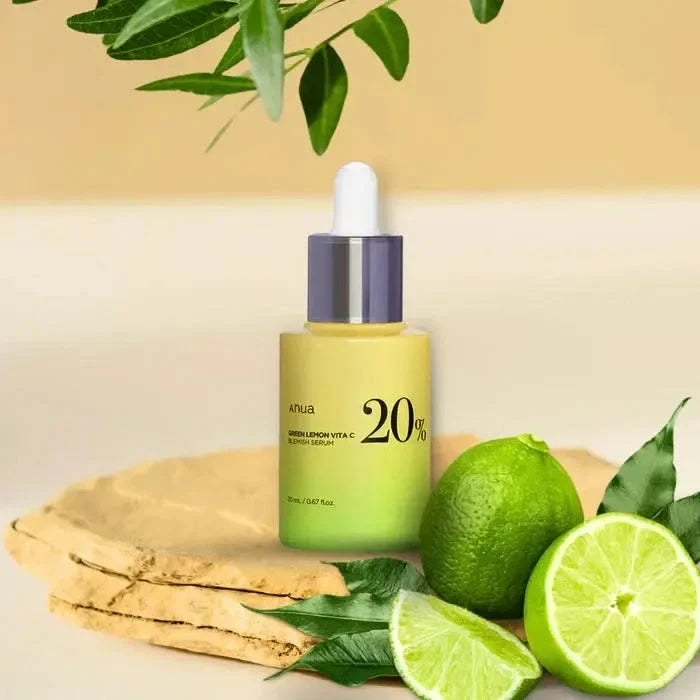 Anua Green Lemon Vita C Blemish Serum - 20% Vitamin C Brightening Treatment
