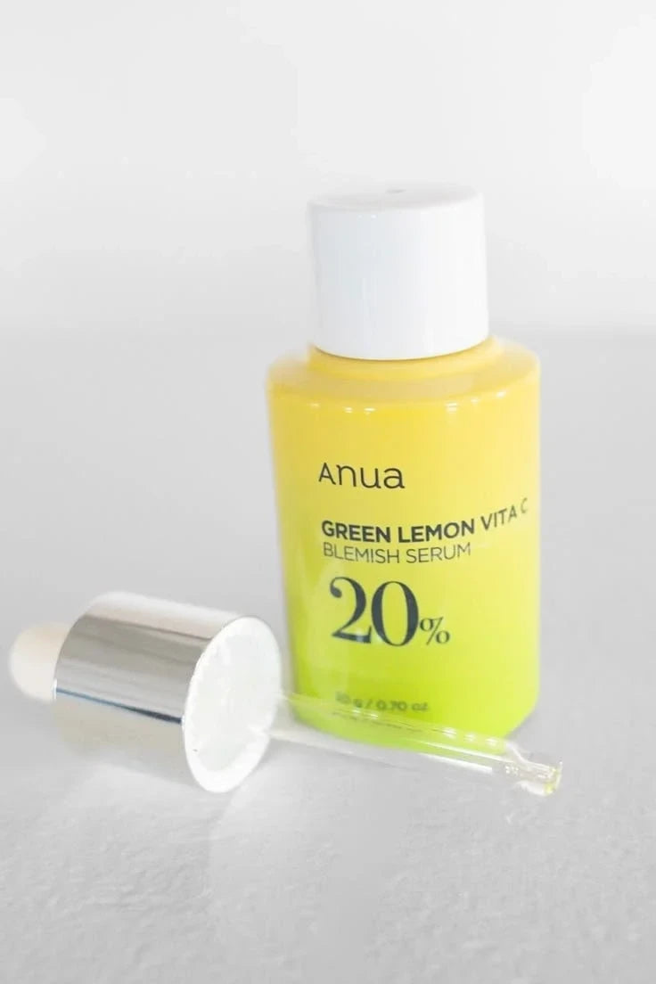 Anua Green Lemon Vita C Blemish Serum - 20% Vitamin C Brightening Treatment