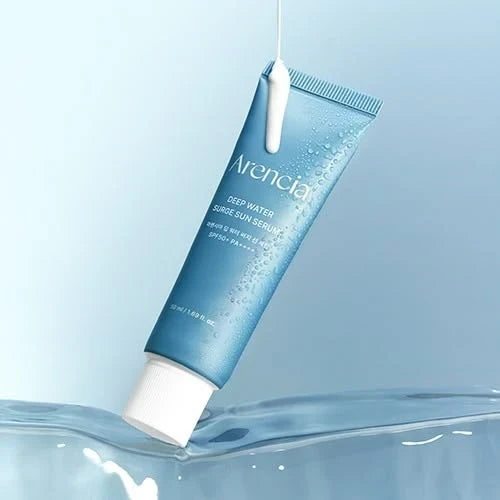 Arencia Deep Water Surge Sun Serum - Hydrating & Lightweight UV Protection
