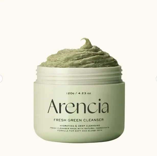 Arencia Fresh Green Rice Mochi Cleanser (120g) - Deep Pore Purifying & Anti-Acne