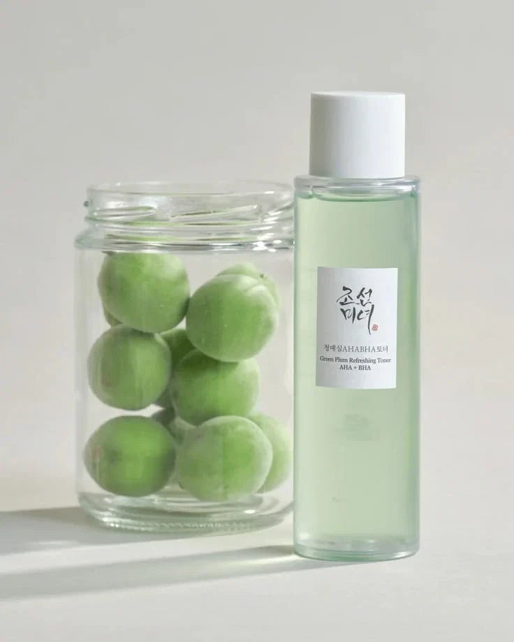 Beauty of Joseon Green Plum Refreshing Toner: AHA + BHA 150ml - Gentle Exfoliating & Skin Smoothing Toner