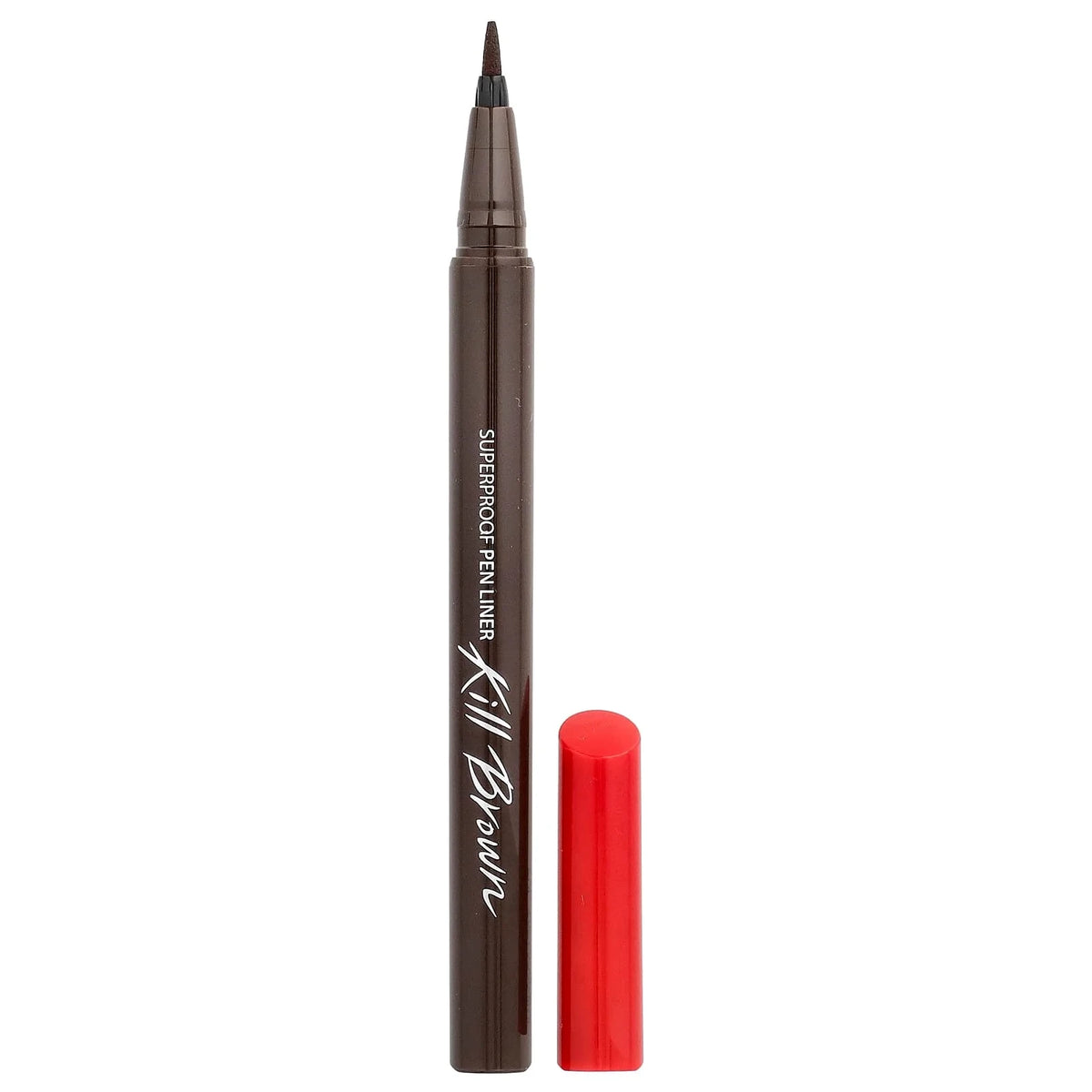 CLIO Superproof Pen Liner 02 Brown - Long-Lasting Waterproof Eyeliner