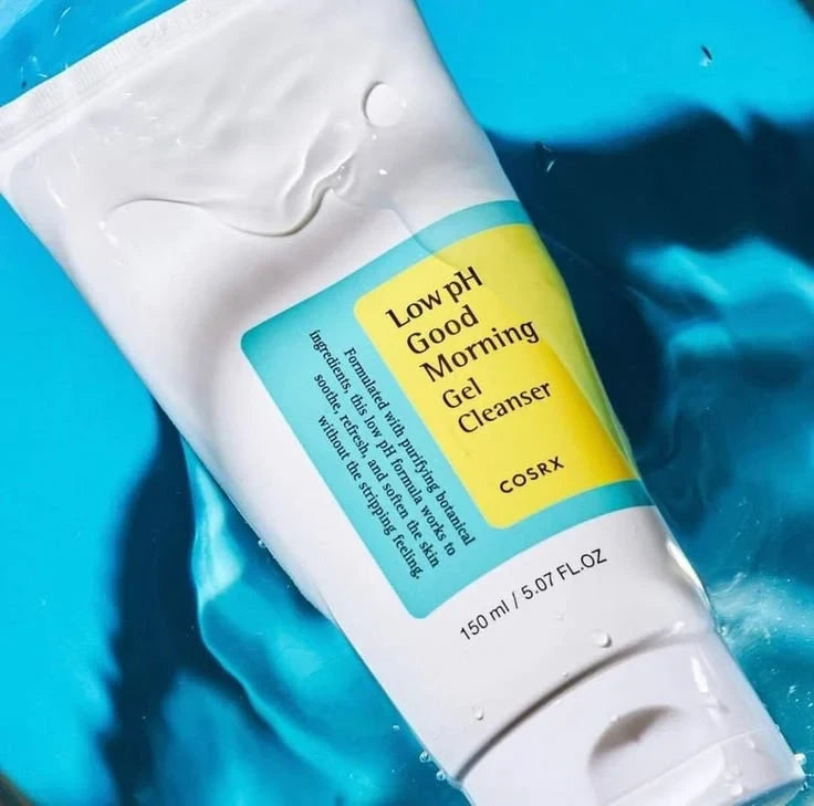 COSRX Low pH Good Morning Gel Cleanser - Gentle Daily Face Wash for Sensitive Skin