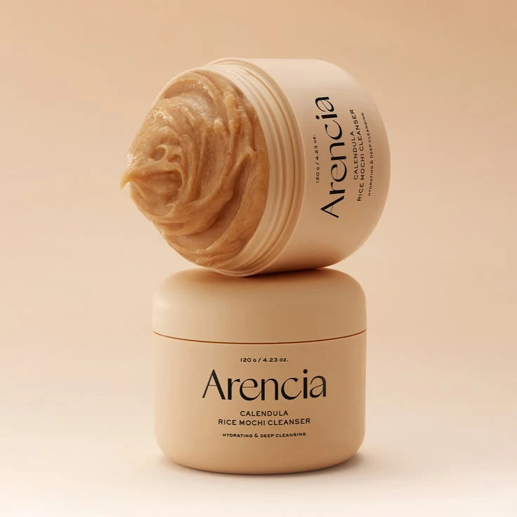 Arencia Calendula Rice Mochi Cleanser - Hydrating & Brightening Rice Cleansing Balm