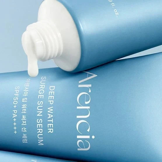 Arencia Deep Water Surge Sun Serum - Hydrating & Lightweight UV Protection