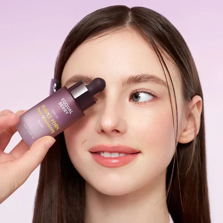Eqqualberry Purple PDRN Pore Minimizing Serum - Pore Refining & Vegan Collagen