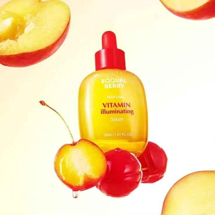 EQQUALBERRY Vitamin Illuminating Serum - Radiant Glowing & Skin Brightening Korean Serum
