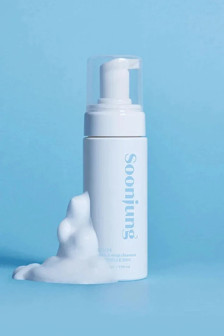 Etude House SoonJung pH 6.5 Whip Cleanser - Gentle Hypoallergenic Face Wash