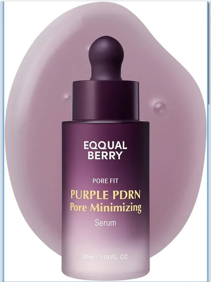 Eqqualberry Purple PDRN Pore Minimizing Serum - Pore Refining & Vegan Collagen