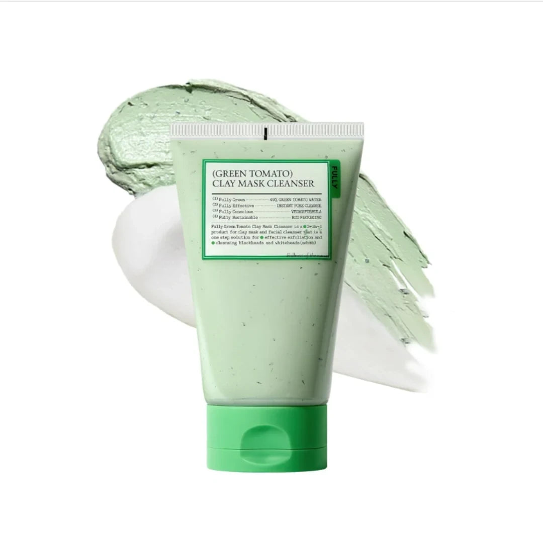 Fully Green Tomato Pore Detox Clay Mask Cleanser