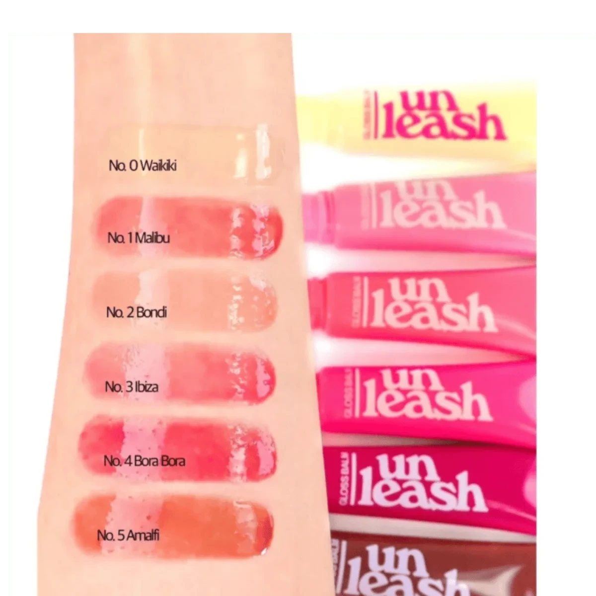 Unleashia Sunset Dazzle Gloss Balm (Ultra-Glossy Shimmer Lip Balm)