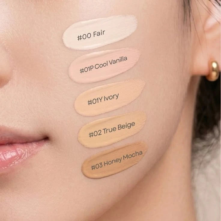 Nature Republic Provence Air Skin Fit One Day Lasting Foundation Y21 Pure Vanilla - Long Wear Base