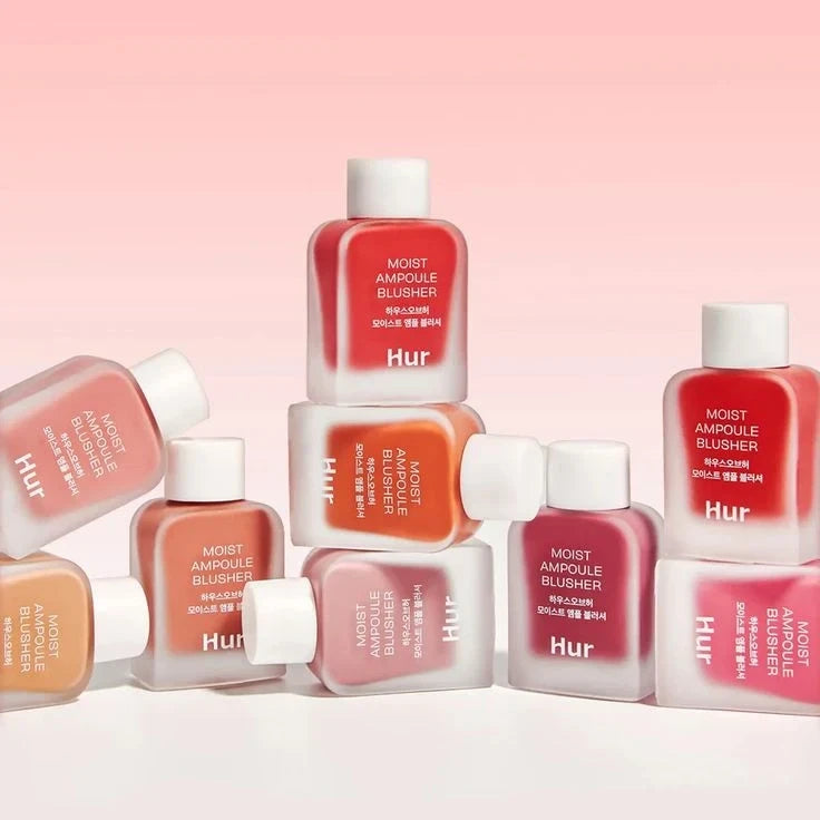 House of Hur Moist Ampoule Blusher Mini 07 Pink Rosie - Hydrating Liquid Blush