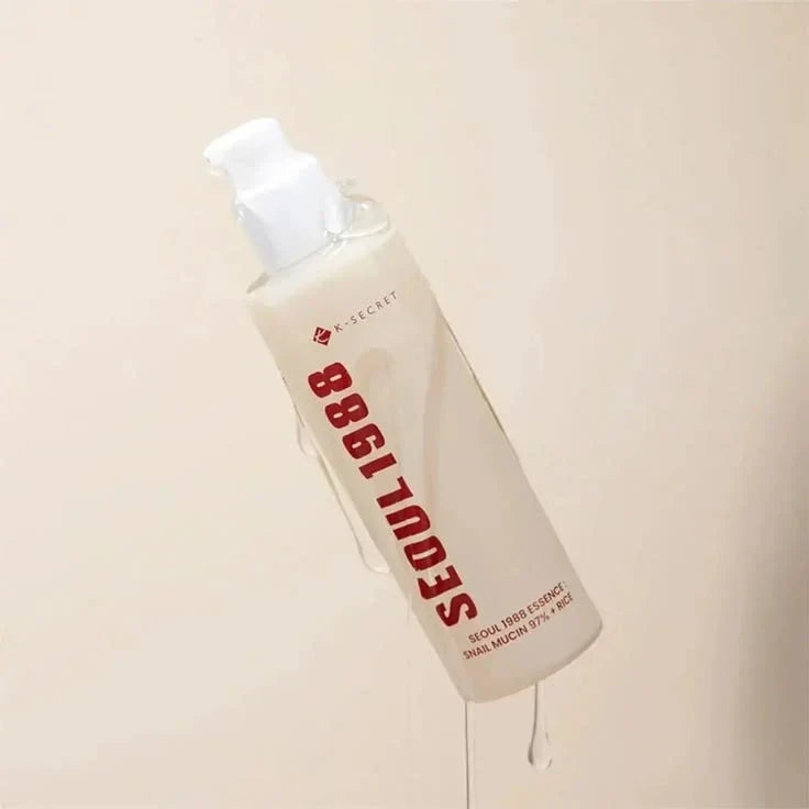 K-Secret Seoul 1988 Essence Snail Mucin 97% + Rice - Hydrating & Repair Essence