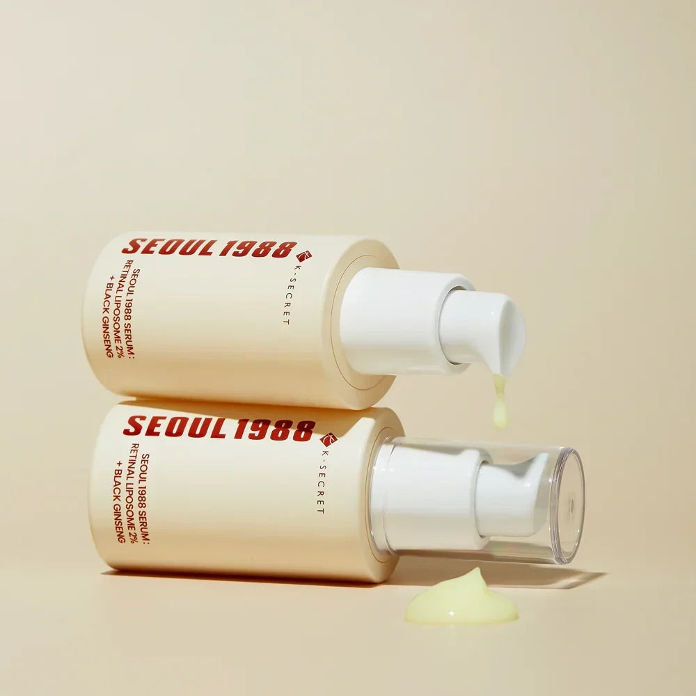K-Secret Seoul 1988 Advanced Shot Retinal Liposome 2% + Black Rice Serum (30ml) – Anti-Aging & Wrinkle Repair