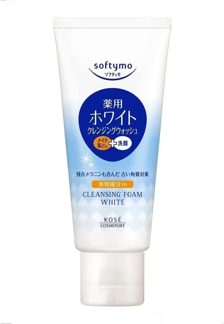 Kose Softymo Collagen Cleansing Wash - 2-in-1 Makeup Remover & Face Wash