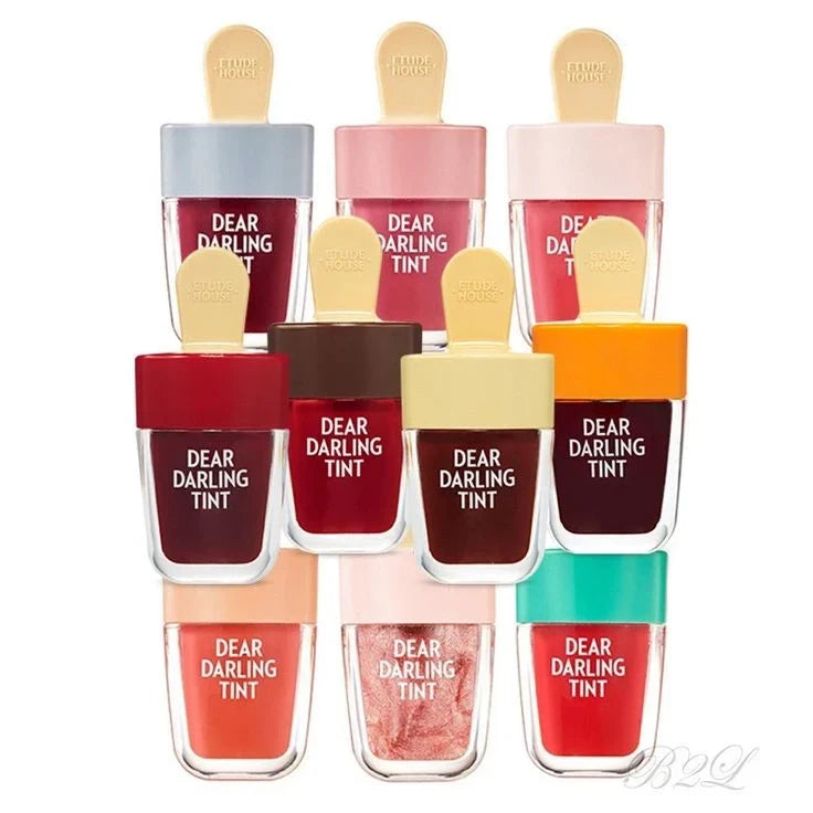 Etude Dear Darling Water Gel Tint Ice Cream Edition Watermelon Red RD307 - Hydrating Lip Tint