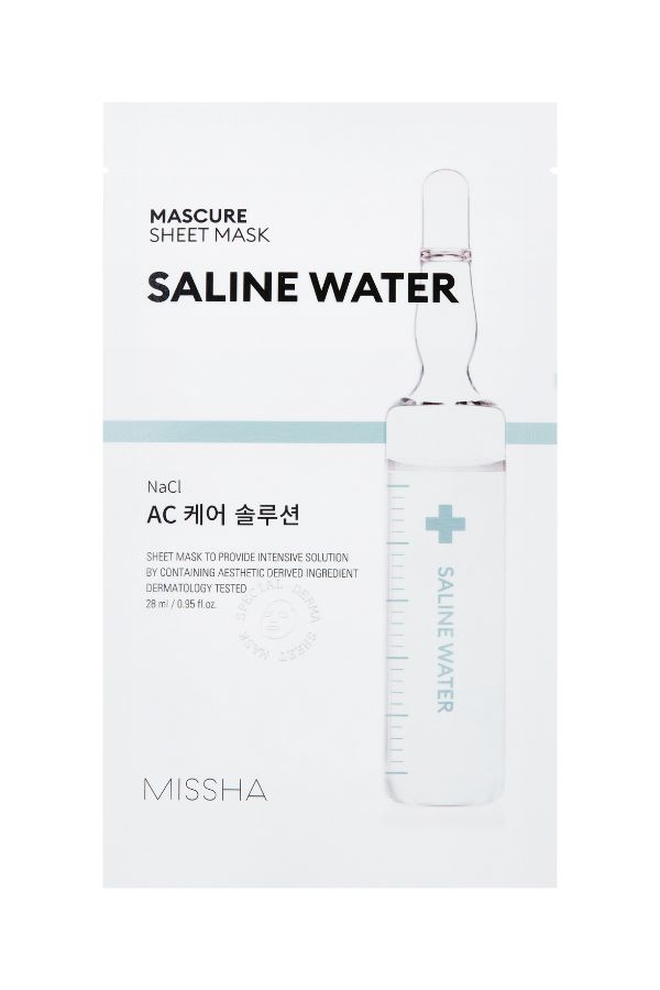 Missha Mascure Moisture Barrier Ceramide Sheet Mask 28ml - Deeply Hydrating & Skin Barrier Repairing Face Mask