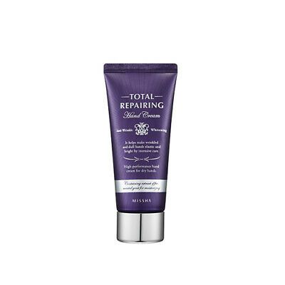 Missha Total Repairing Hand Cream Treatment 60ml - Anti-Aging, Brightening & Wrinkle Care Hand Cream