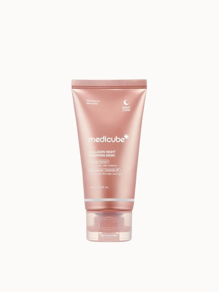 Medicube Collagen Night Wrapping Mask - Overnight Firming & Elasticity Peel-Off Mask