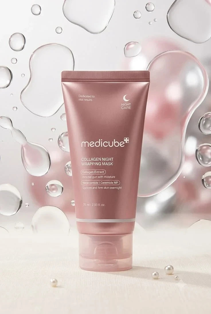 Medicube Collagen Night Wrapping Mask - Overnight Firming & Elasticity Peel-Off Mask