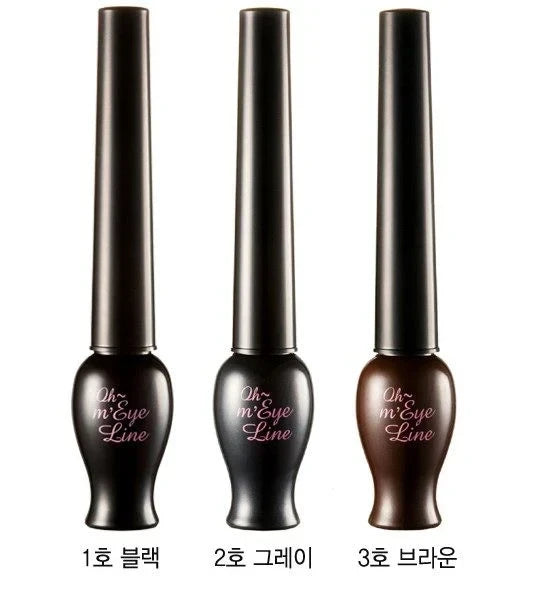 Etude House Oh M'Eye Line (New) 5ml - Black Intense Precision Liquid Eyeliner