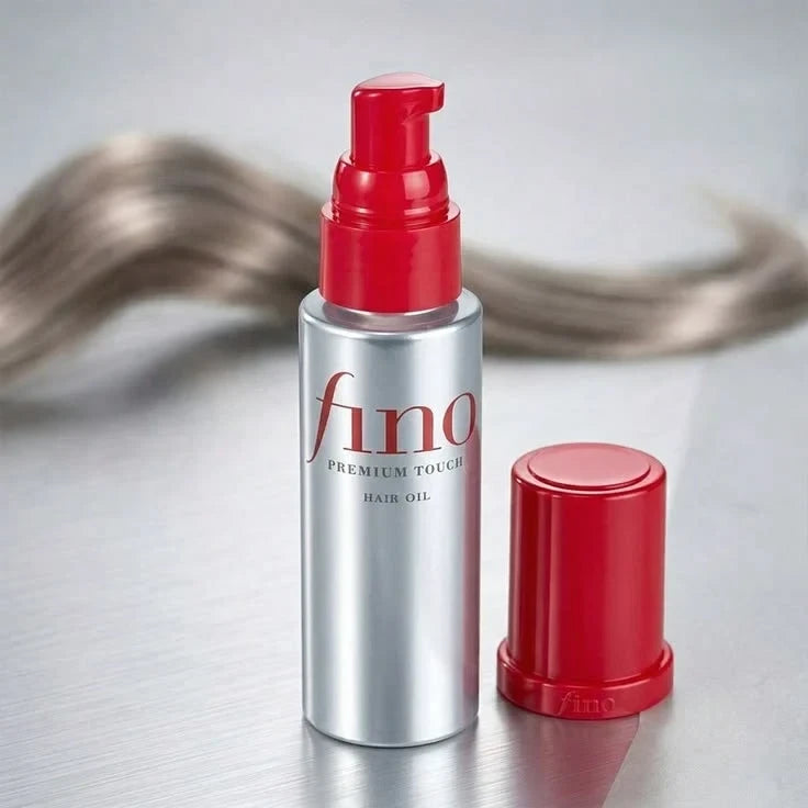 Shiseido Fino Premium Touch Hair Oil Serum Airy Smooth 70ml - Lightweight Repairing Hair Serum