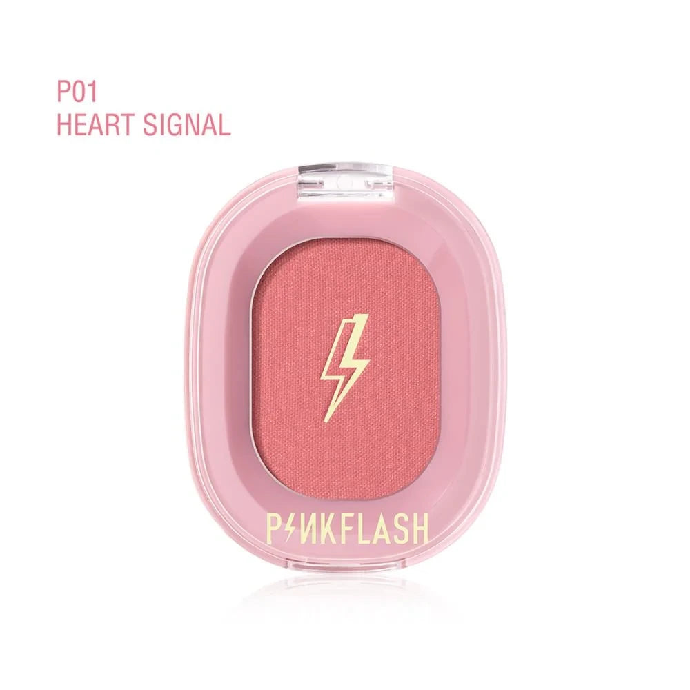 PinkFlash Chic In Cheek Blush P01 Heart Signal - Highly Pigmented Matte Blush