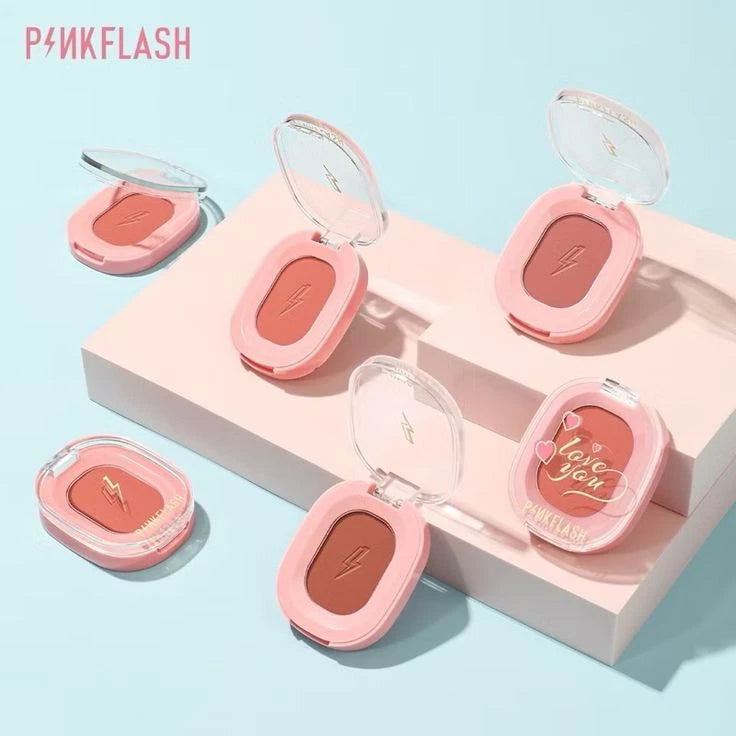 PinkFlash Chic In Cheek Blush P03 Love Paint - Highly Pigmented Matte Blush