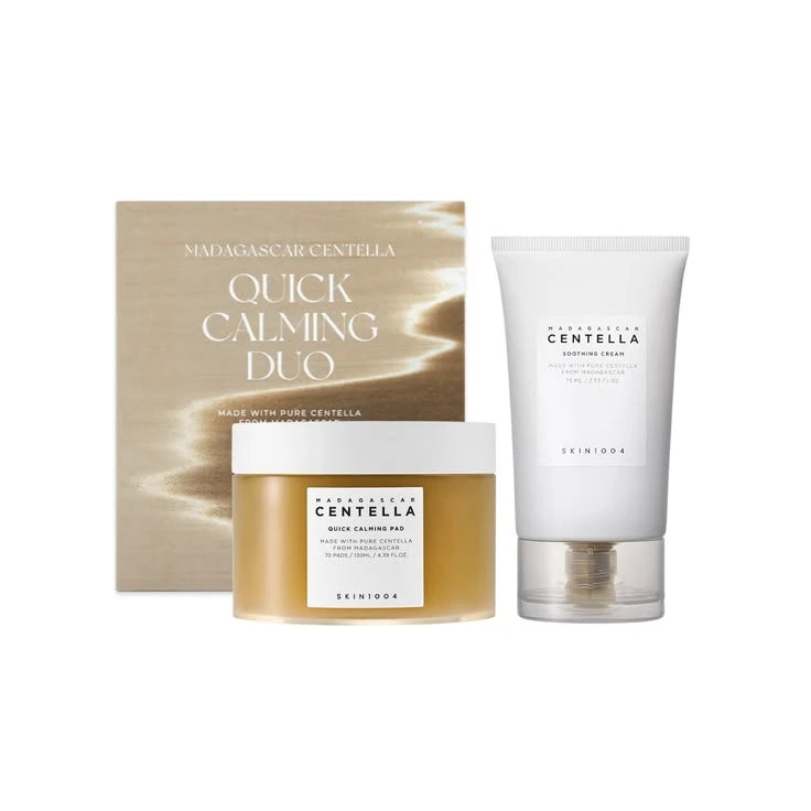 SKIN1004 Madagascar Centella Quick Calming Duo Set - Soothing & Hydrating Skincare Kit