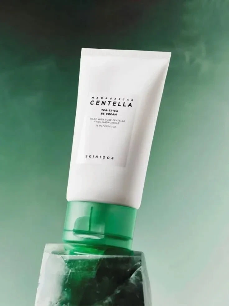 SKIN1004 Madagascar Centella Tea-Trica B5 Cream - Soothing Acne Care Moisturizer