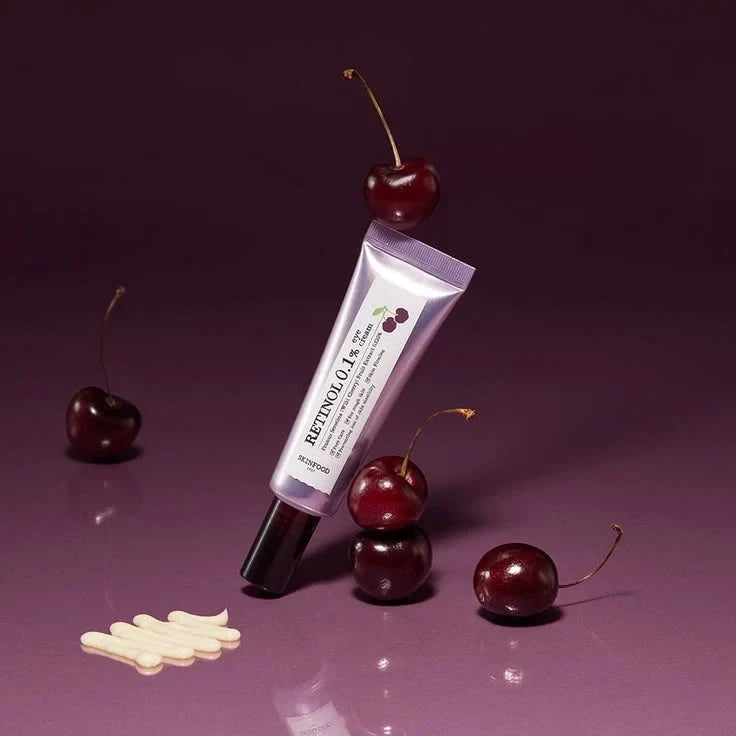 Skinfood Black Cherry Retinol 0.1% Eye Cream - Anti-Aging & Brightening Eye Care