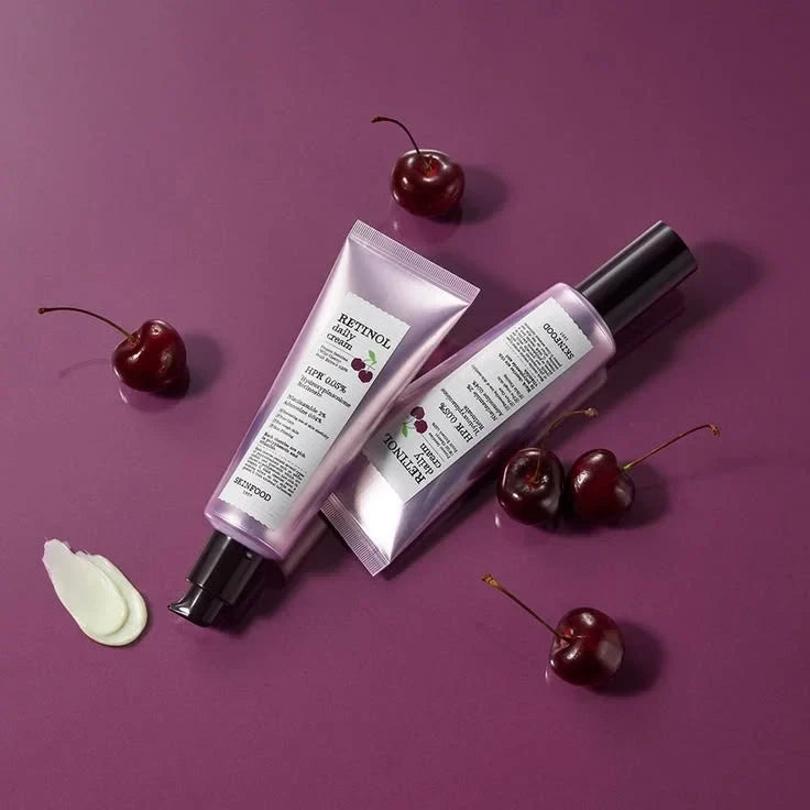 Skinfood Black Cherry Retinol 0.1% Eye Cream - Anti-Aging & Brightening Eye Care