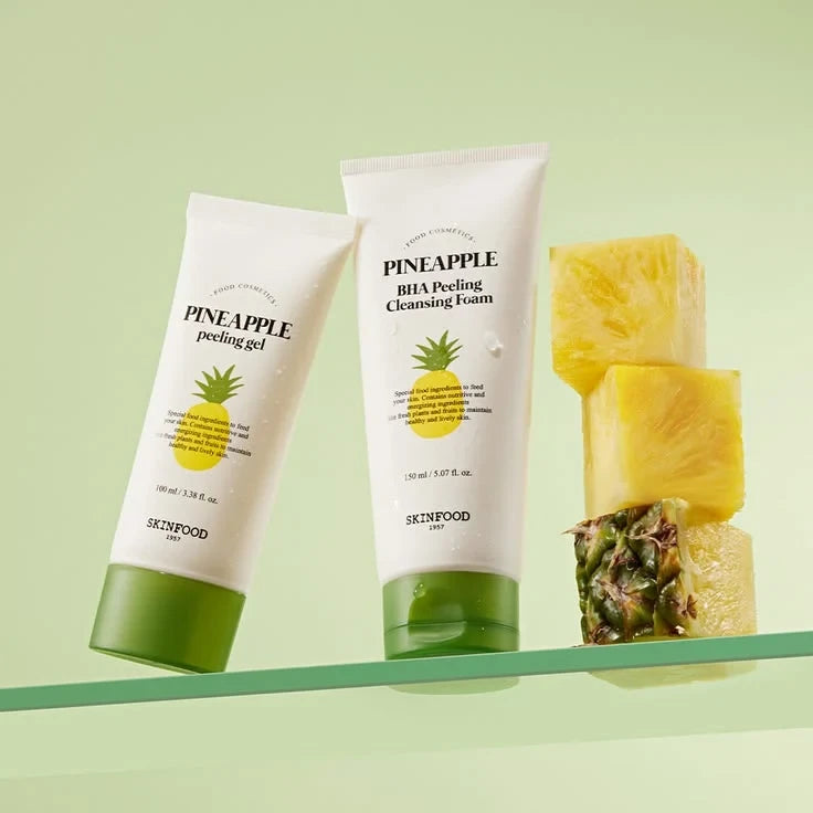 Skinfood Pineapple Peeling Gel 100ml - Gentle Exfoliating & Brightening Gel