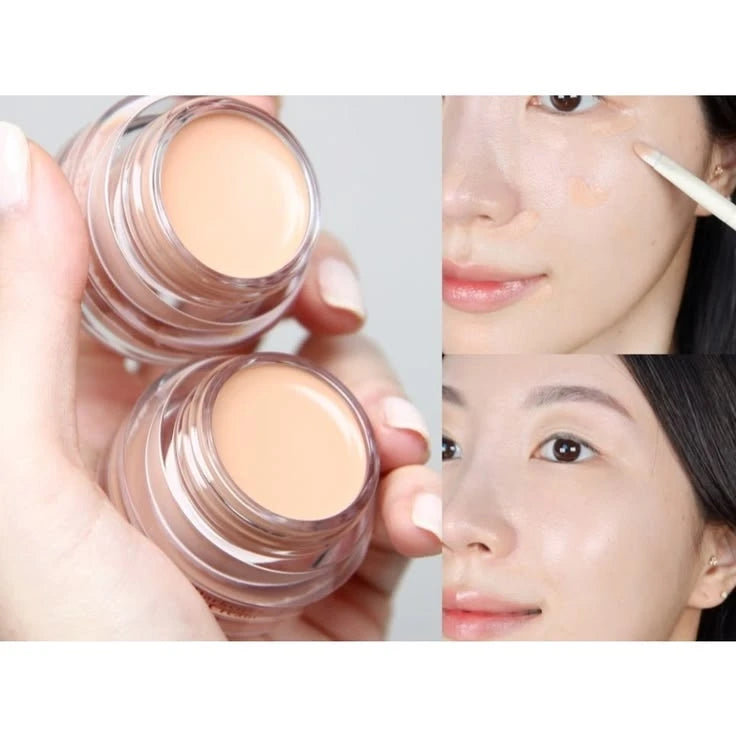 Skinfood Salmon Dark Circle Concealer Cream 10g - Illuminating Eye Concealer & Under-Eye Brightener