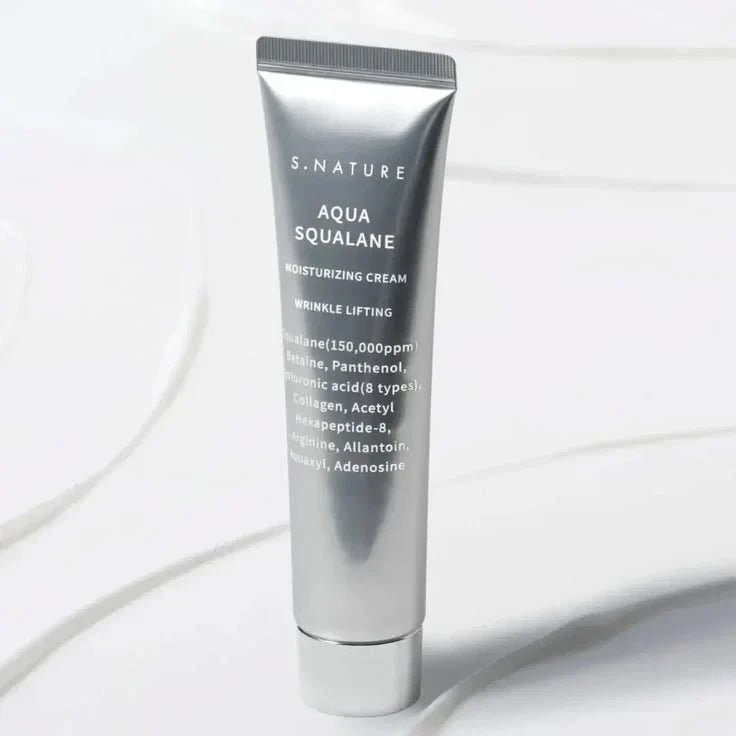 S.Nature Aqua Squalane Moisturizing Cream - Deep Hydration & Barrier Repair Cream