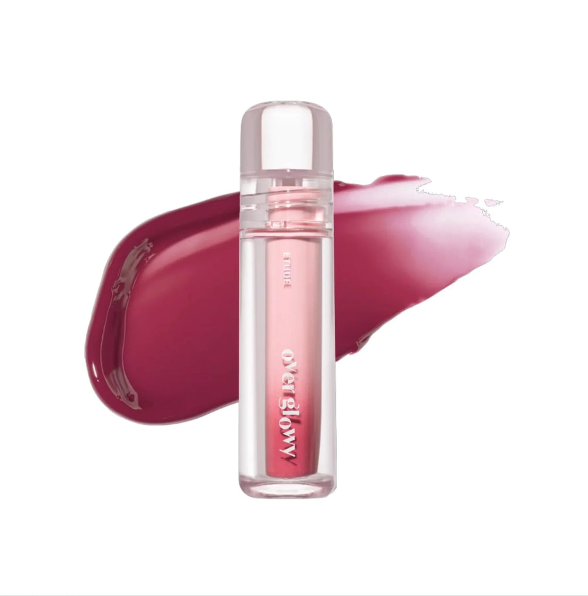 Etude Color Lasting Glow Stick Pink Wish 4g - Hydrating Glossy Lip Balm & Long-Wear Tinted Glow Stick