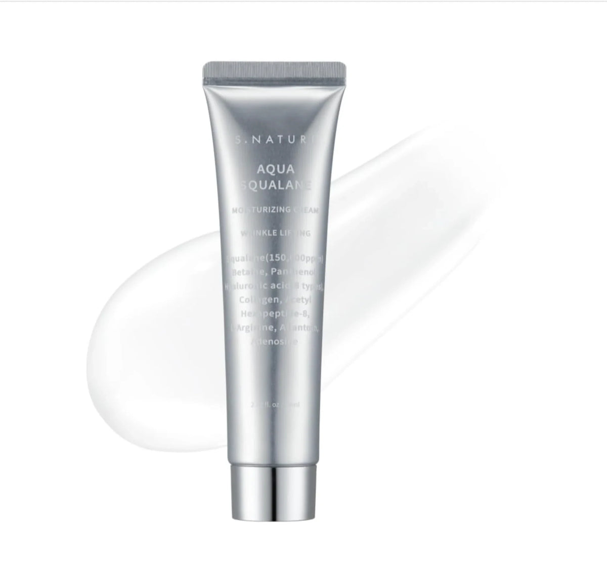 S.Nature Aqua Squalane Moisturizing Cream - Deep Hydration & Barrier Repair Cream